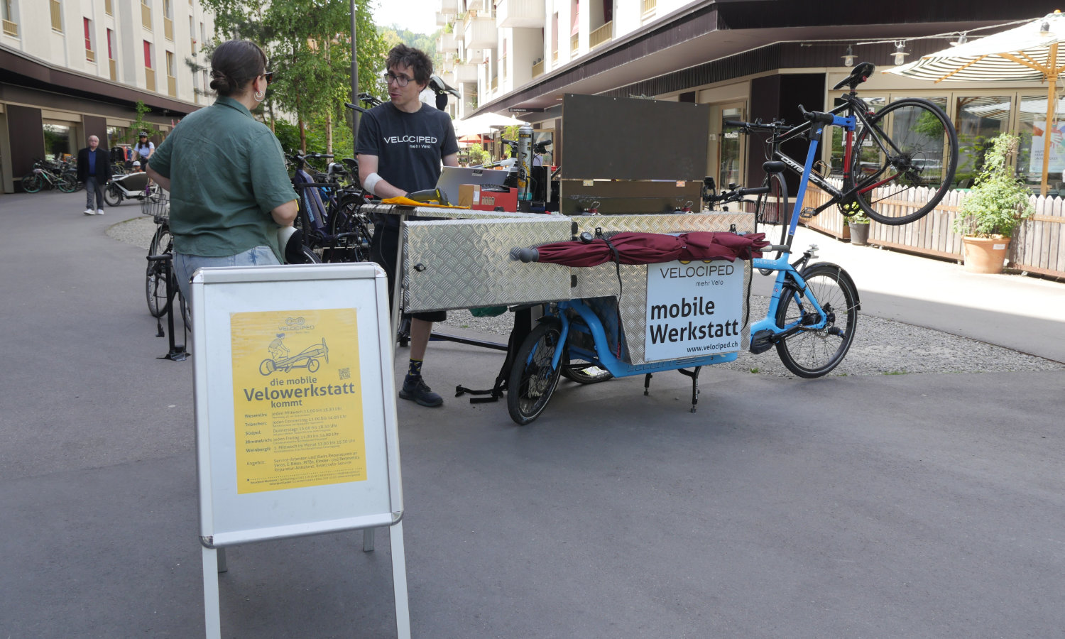 mobile Velo-Werkstatt, Velociped Kriens Luzern